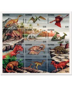 Dinosauri – Guyana – Foglietto