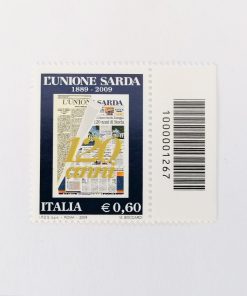 Codice a barre 2009 | 120° anniversario del quotidiano “L’unione sarda”