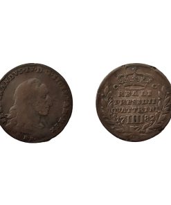 Orbetello – Ferdinando IV di Borbone – 4 quattrini 1782 NC
