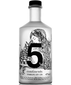 “5 Continents Hamburs Dry Gin” – 5 Continents – 0.7l