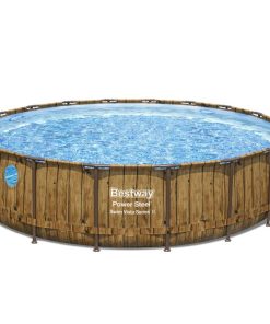 PISCINA POWER STEEL SWIM VISTA ROTONDA  CM 549 H 122 BESTWAY 56977