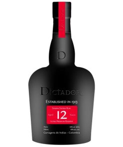 “Rum Dictador 12 Years”  – Dictador – 0.7l