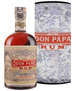 Rum “Don Papa 7y Metal Silver Canister” – The Bleeding Heart Rum Company – 0.7l