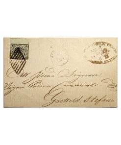 Antichi Stati – Stato Pontificio – Sovracoperta Di Lettera (2 Baj.) – 1864