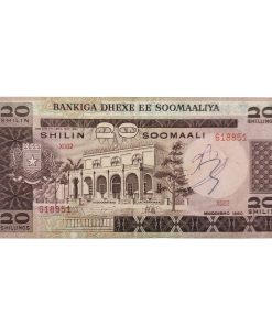 Somalia – 20 scellini 1980 – BB/SPL