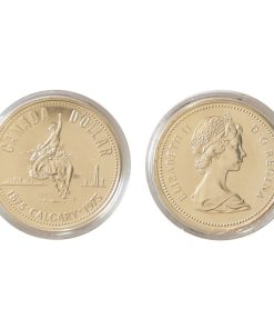 Canada – 1 dollaro 100° anniversario della città di Calgary 1975