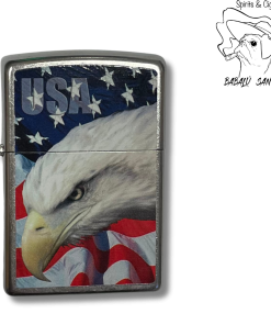 Zippo Eagle Flag