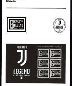 BOLLETTINO ILLUSTRATIVO ITALIA 2017 nuovo “JUVENTUS Campione d’Italia” €5,00