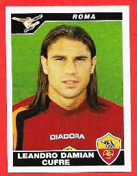 FIGURINE PANINI originale anno 2004/05  serie A ROMA L. D. Cufre n.395 € 1,00