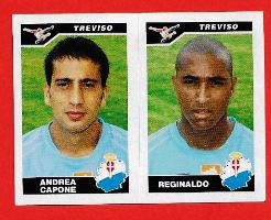 FIGURINE PANINI originale anno 2004/05  serie B TREVISO Capone +1 n.632 € 0,80