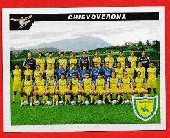FIGURINE PANINI originale anno 2004/05  serie A CHIEVO VERONA Squadra n.97 € 1,00