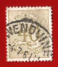 BELGIO 1951 YT 853 Used € 0.10