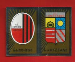 FIGURINE PANINI  originale anno 2002-03 serie C Lucchese-Lumezzane  n.630 Scudetto €1.10