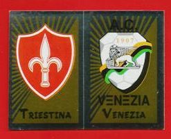 FIGURINE PANINI  originale anno 2002-03 serie B TRIESTINA-VENEZIA n.589  Scudetto  €1.10