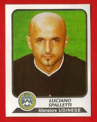 FIGURINE PANINI originale Campionato 2003-04  Udinese  n.412 L. Spalletti  € 1,00